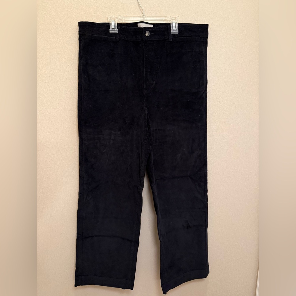 black everlane corduroy pants